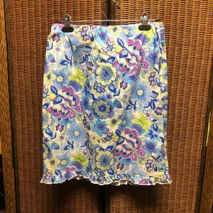 💜3/$15 SALE💜JKLA CALIFORNIA LABEL -Cute Floral Mini size Small